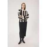 Pullover SLBriony Pullover Baggy fit black offwhite