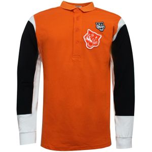 Asics - Onitsuka Tiger - Poloshirt - Oranje - Lange Mouw