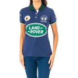 Damespolo - Azu-groen - 100% Katoen - Korte Mouwen met Reverskraag