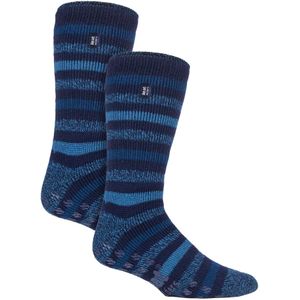 2 Paar Heren Winter Crew Slippersokken