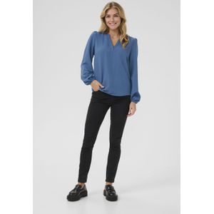 Blouse met lange mouwen Regular fit Ensign Blue