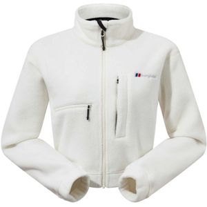 Dames Berghaus Urban Cropped Co-Ord Fleece Jacket in Wit
