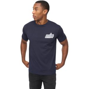 Crosshatch Heren Jampstead T-Shirt (Marine)