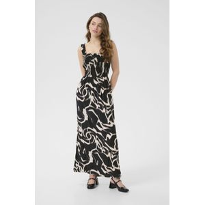 KAFFE - Martha - Maxi-jurk - Abstracte Print - Dames