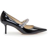 Jimmy Choo - Bing Pump 65 - Pumps - Zwart - Lakleer - Stiletto Hak
