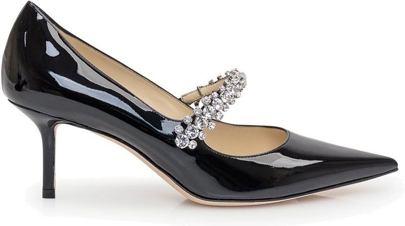 Jimmy Choo - Bing Pump 65 - Pumps - Zwart - Lakleer - Stiletto Hak