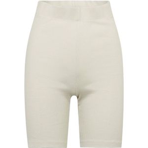 Women's Calvin Klein Ribbed Cycling Shorts In Beige - Maat XS