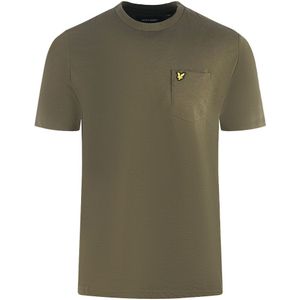 Lyle & Scott Relaxed Pocket Trek Green T-Shirt