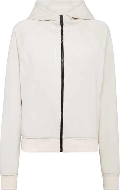 Plein Sport - Hoodie Sweatjacket Basic - Beige - Dames - Katoen