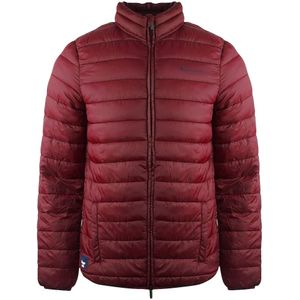 Aquascutum London Logo Bordeaux Red Active Jacket