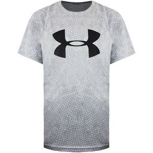 Under Armour - Big Logo - T-shirt - Grijs - Voor Kinderen