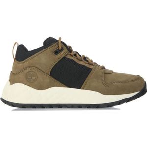 Boy's Timberland Solar Wave Low Trainer in olive