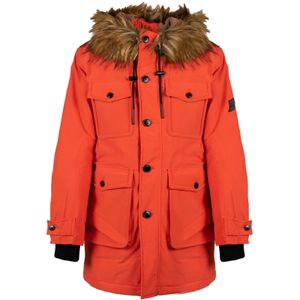 Diesel Parka Jorg Mannen oranje