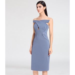 Cross-Heart Bustier Dress