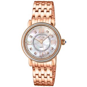 GV2 Dames Swiss Quartz Diamonds Marsala armband horloge