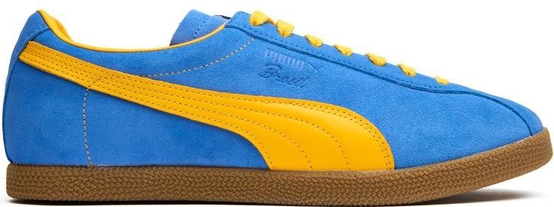Puma - Brasil - Voetbalschoenen - Geel - Leer