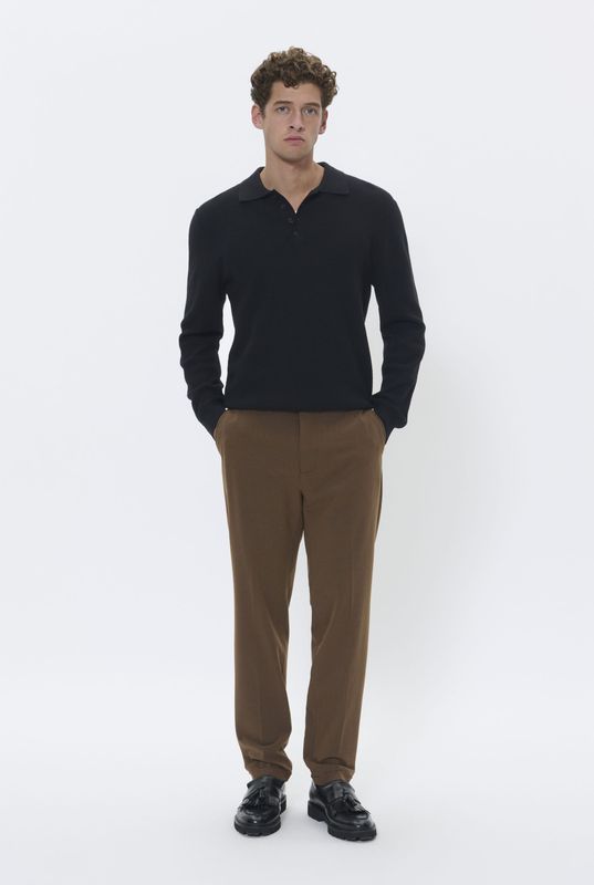 Casual broek MAliam Regular fit beige