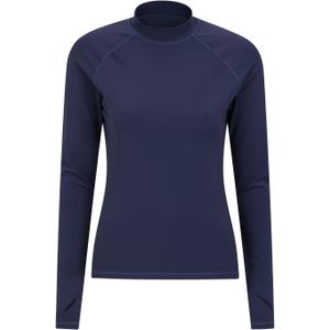 Mountain Warehouse Dames/Dames Rash Guard met lange mouwen (Marine)