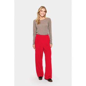 Casual broek Regular fit Flame Scarlet red