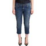 Dolce & Gabbana - Cropped Denim Jeans - Blauw - Dames
