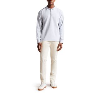 Ted Baker - Rugby Polo - Grijs Marl - Lange Mouwen
