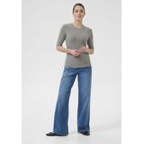 Kaffe - Kaiben - T-shirt - Grijs Melange - Halve Mouwen