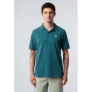 North Sails Polo overhemd Met contrasterende boorden