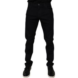Dolce & Gabbana - Slim Fit Denim Jeans - Zwart