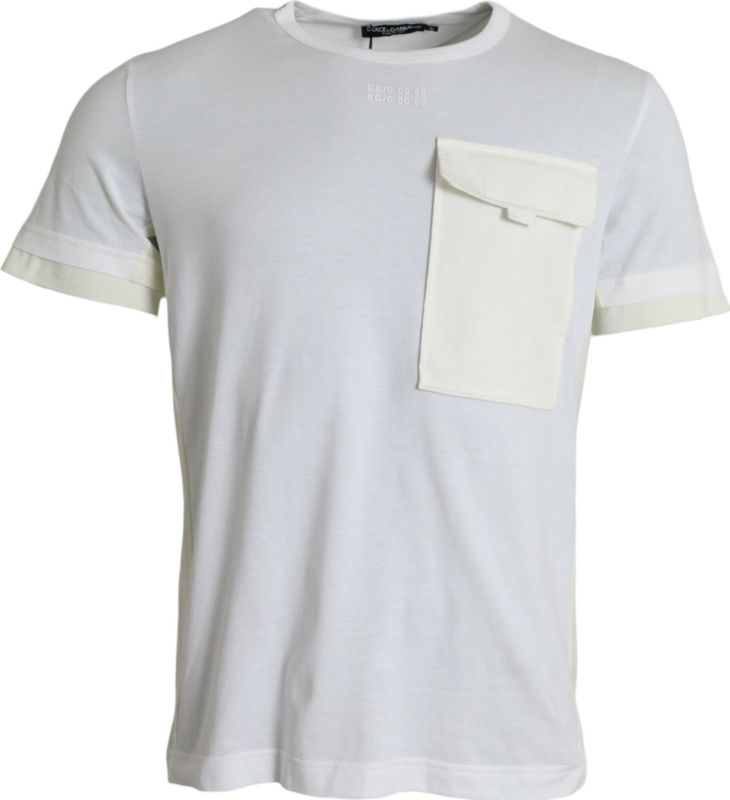 Dolce & Gabbana - T-shirt - Wit - Katoen