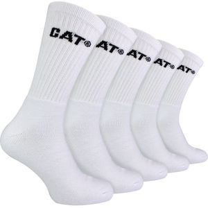 Mannen 5-Pack Duurzame Katoenen Prestatie Werk Sokken