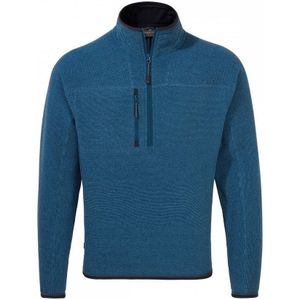Craghoppers Heren Expert Active Marl Half Zip Fleece Top (Poseidon Blauw)