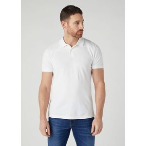 Wrangler - Poloshirt Wit - Maat XL