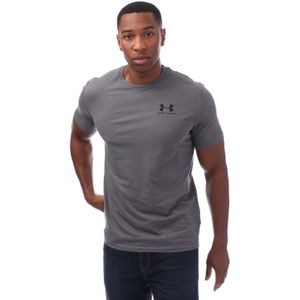 Under Armour Heren Sportstyle T-shirt met korte mouwen (Kasteel Rots)