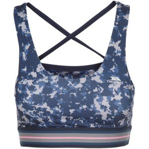 Trespass Dames/dames Stéphanie Camo Crop Top (Marine) - Maat S