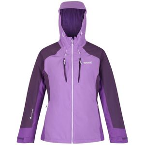 Regatta Dames/Dames Highton Stretch II Waterdichte gewatteerde jas (Hyacint/Purple Sapphire/Dark Aubergine)