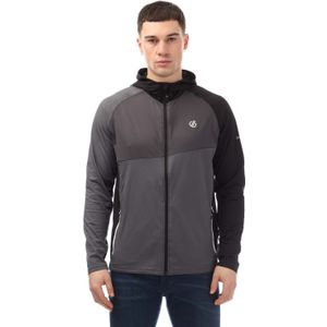 Dare 2b - Touring Stretch Hooded Midlayer - Zwart - Heren Vest