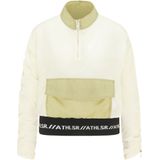 myMo ATHLSR Sportjas  olijfgroen / wolwit