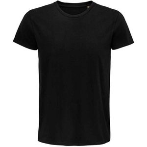 SOLS Unisex Volwassen Pionier Organisch T-shirt (Diep zwart)
