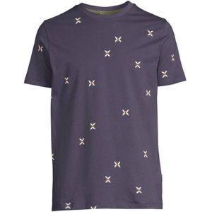 Kultivate Regular Fit T-shirt Van Biologisch Katoen Graphite - Maat XL