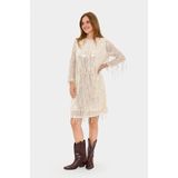 Saint Tropez, Dames, Jurken, Beige, Maat: M