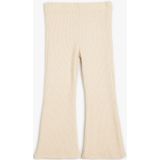 Koton - Broek - Beige - Flared - Lang/maxi