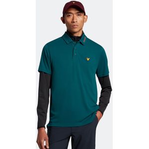 Lyle & Scott - Golfkraaglogo - Technisch Poloshirt - Groente