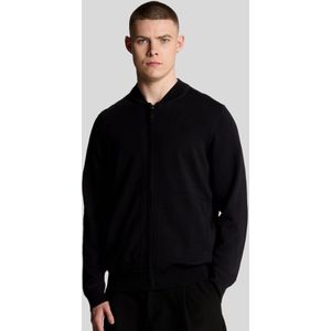 Lyle & Scott Cargo Bomber Kraag Cardigan - Lak
