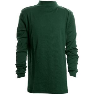 Unisex LPG700 t-shirt met lange mouwen en halve hals voor jongens en meisjes