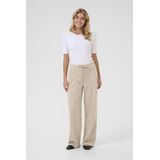 Broek Regular fit Feather Gray beige