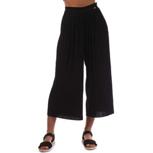 BOSS - Etamaia - Damespantalon - Zwart - Plisse