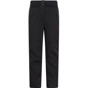 Mountain Warehouse Kinder/Kids Swiss Softshell skibroek (Zwart)