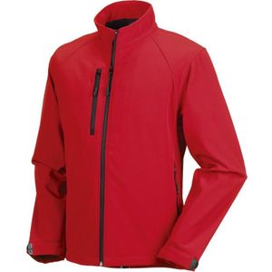 Russell Heren waterbestendig & winddicht Softshell-jasje (Klassiek rood)