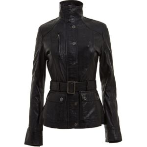 Dames - Leren Bikerjack - Middleton