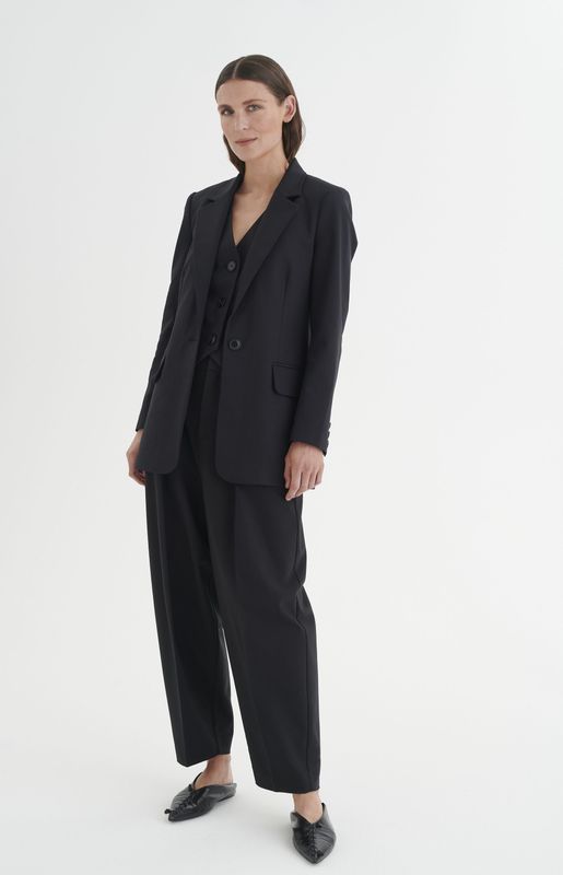 Pants Suiting Classic fit Blac